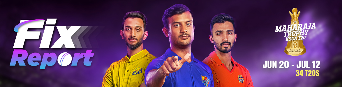 MAHARAJA TROPHY KSCA T20 2026.